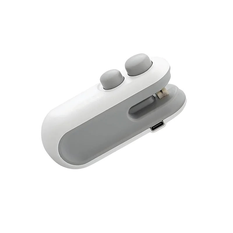 جهاز غلق الأكياس الصغير – قابل للشحن USB