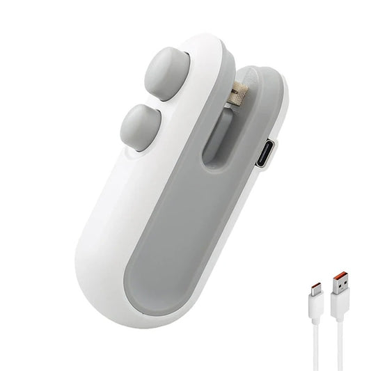جهاز غلق الأكياس الصغير – قابل للشحن USB